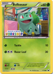 Bulbasaur 1/108 Non Holo Build-A-Bear Stamp Promo - Build-A-Bear Workshop